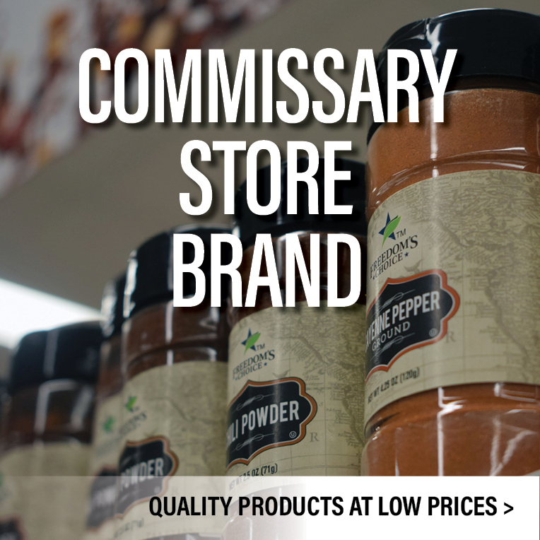 Commissary Store Brands Info Card