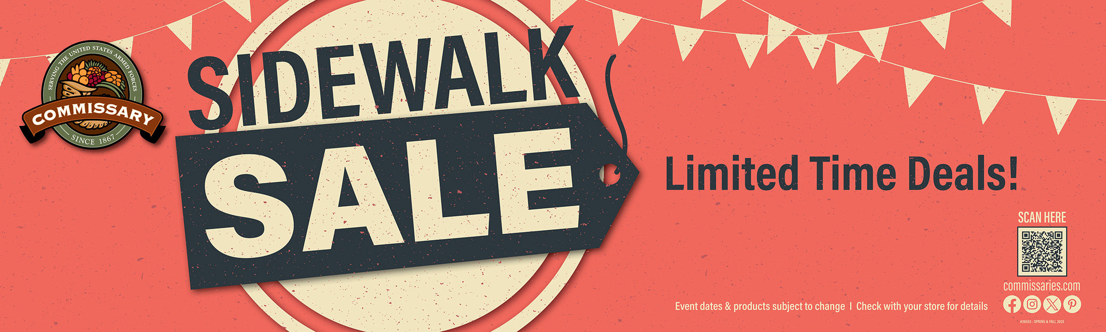 sidewalk sale