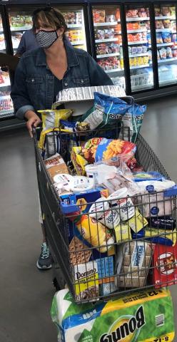 Shopper at the Brunssum Commissary Thumbnail