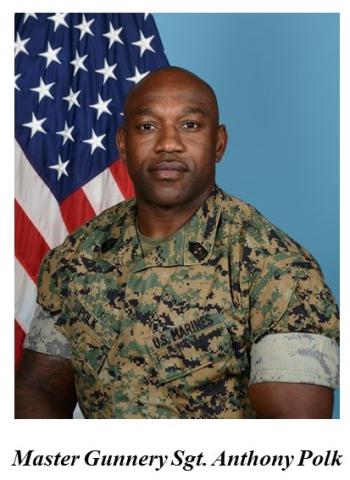 Master Gunnery Sgt. Anthony Polk