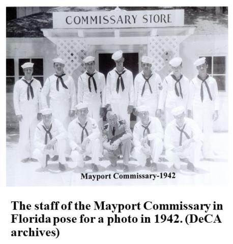 Mayport Commissary staff