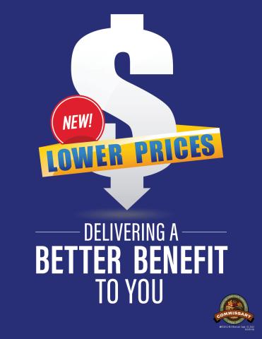 Lower prices graphic