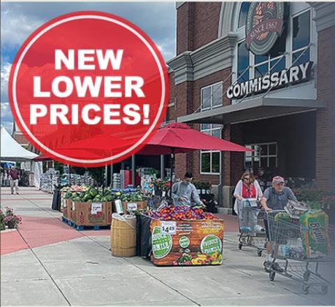 New lower prices graphic