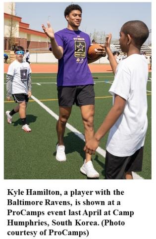 Kyle Hamilton with ProCampers